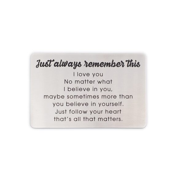 Handbags - 2619 Remember This Wallet Card, Inspirational Gifts for Special Someone